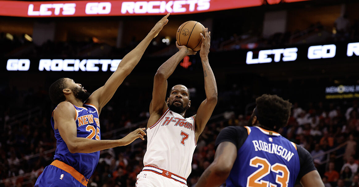 开云入口-杜兰特：一旦我拿到球 对手就任我宰割了|凯文·杜兰特|凯文-杜兰特|休斯敦火箭队|NBA常规赛|纽约尼克斯队_新浪体育_新浪新闻